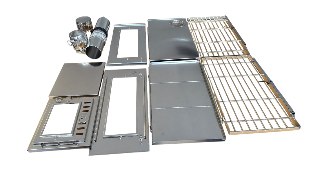 NORTENT foldable stainless steel stove
