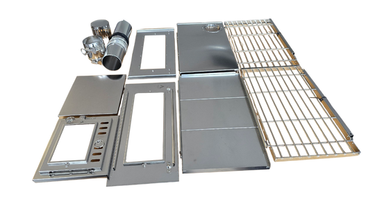 NORTENT foldable stainless steel stove