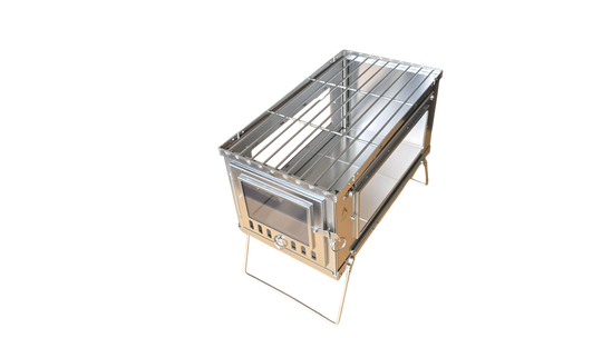 NORTENT foldable stainless steel stove