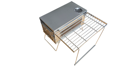 NORTENT foldable stainless steel stove